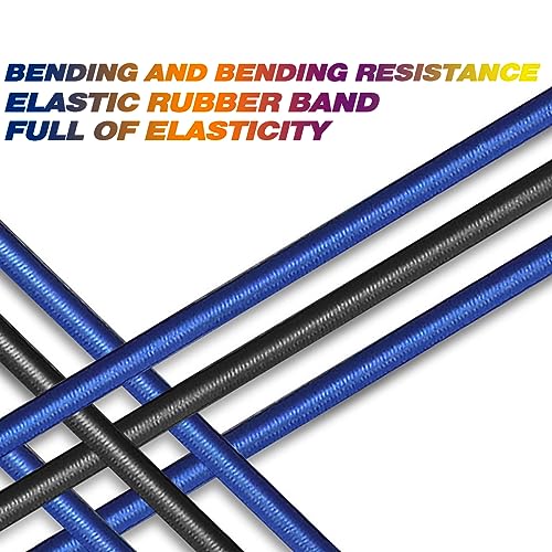 Image of Car Covers Windproof Elastic Rope, Protecting The Car Cover from Being Blown Away in Strong Winds, with Super Strong Elasticity and Durability, Fit for Most Cars, Black