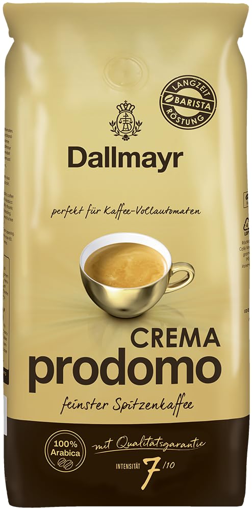 Dallmayr Crema prodomo 1000g×2 Dallmayr Crema Prodomo Beans 1000g (Pack of 2) : Amazon.com.be