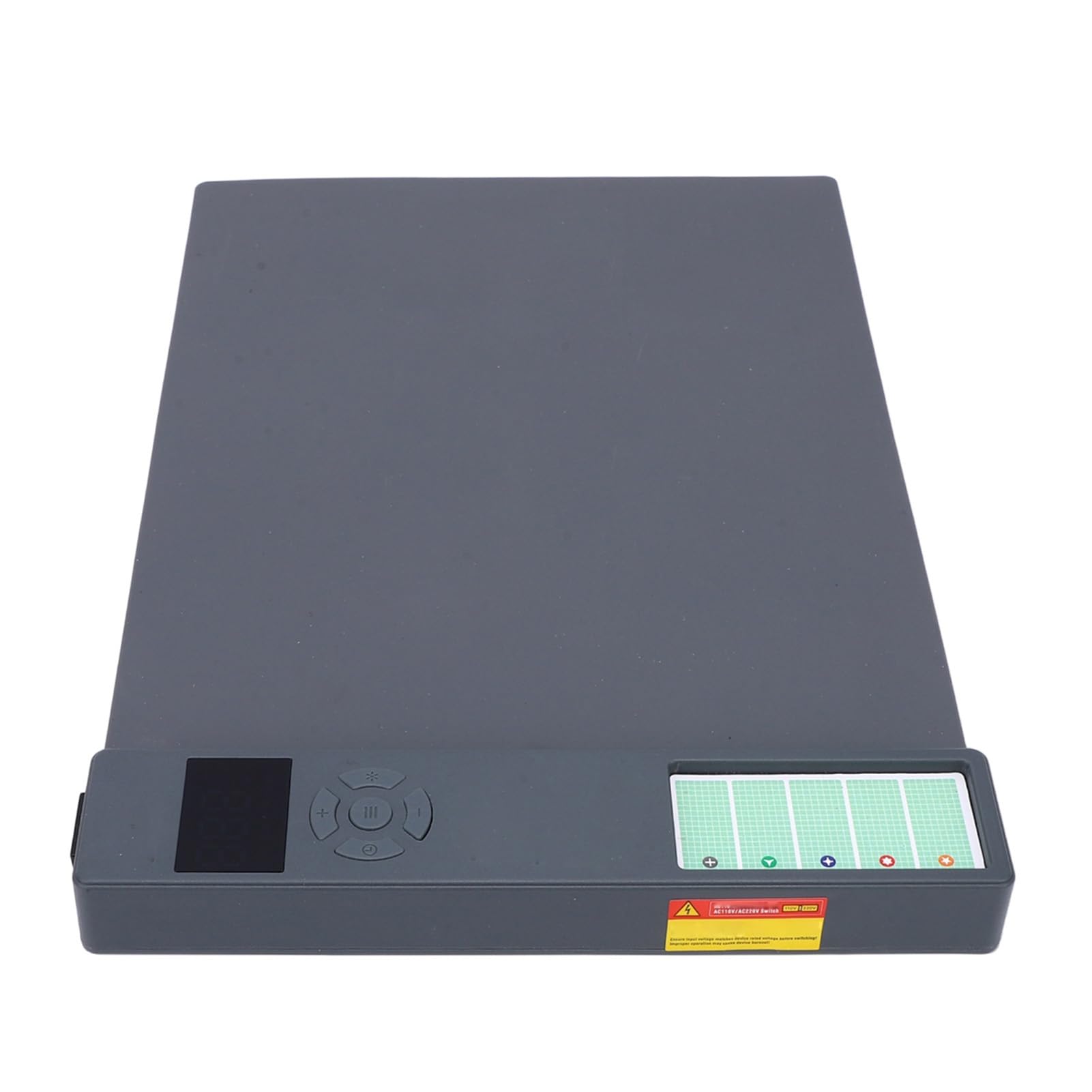 Goshyda Placa Calefactora Separadora LCD de 300 W, Control Preciso de Temperatura hasta 135 °C, Estera Calefactora Rápida y Estable para Reparación de Pantalla de Tableta de Teléfono, Diseño