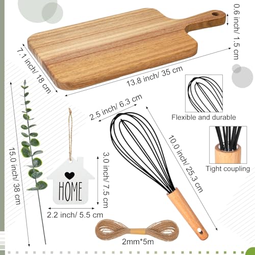 Set de regalo de cocina con tabla de cortar y accesorios miniatura 2