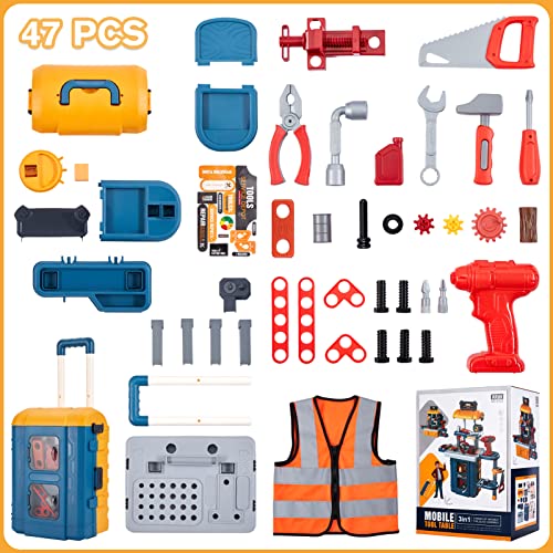 3-in-1 Convertible Kids Tool Bench