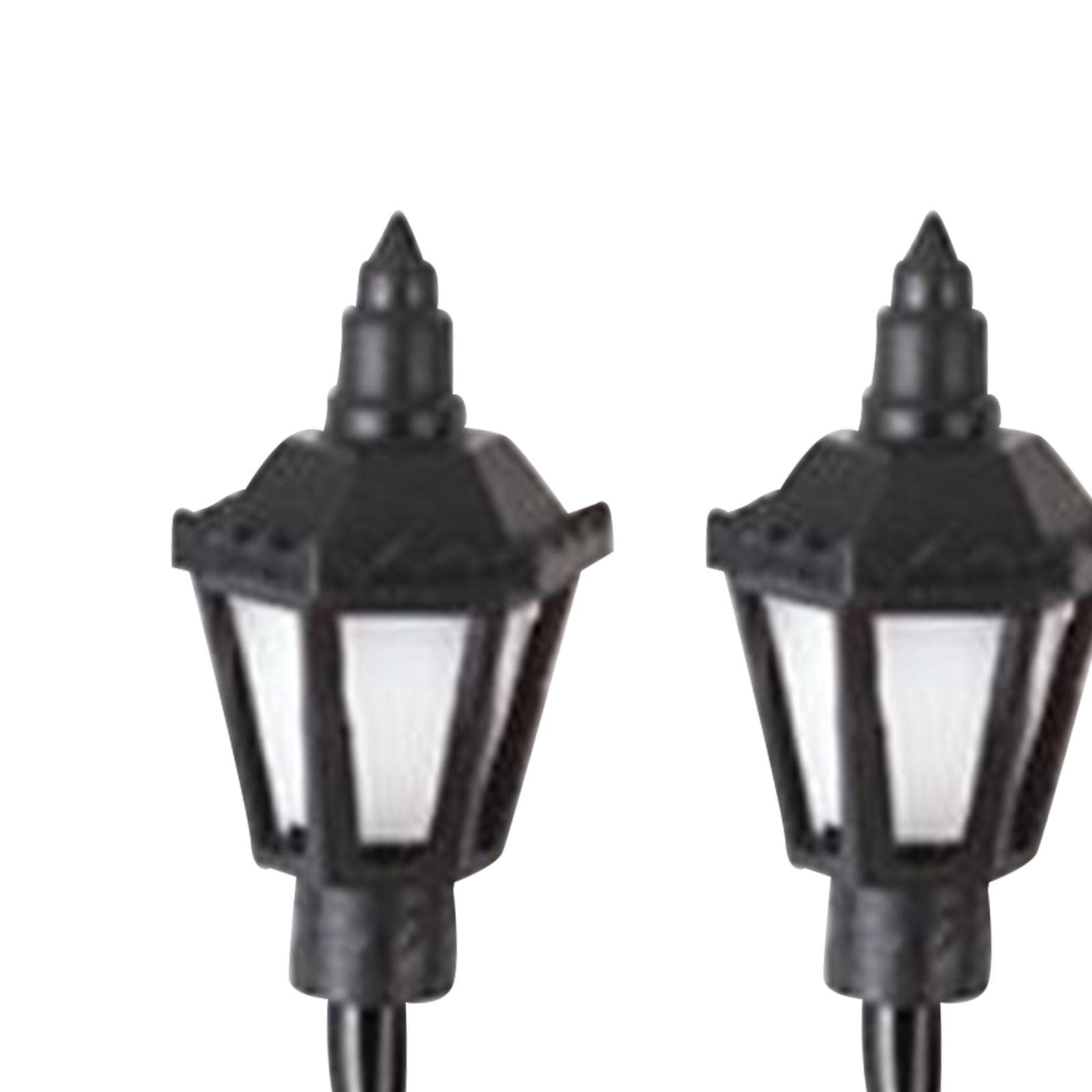 3X 10 Pezzi Modelli di Lampade da Parete Vintage Mobili Lampada Ornamento 1:87 Accessorio Giocattolo Casa delle Bambole Applique da Parete a LED Mini