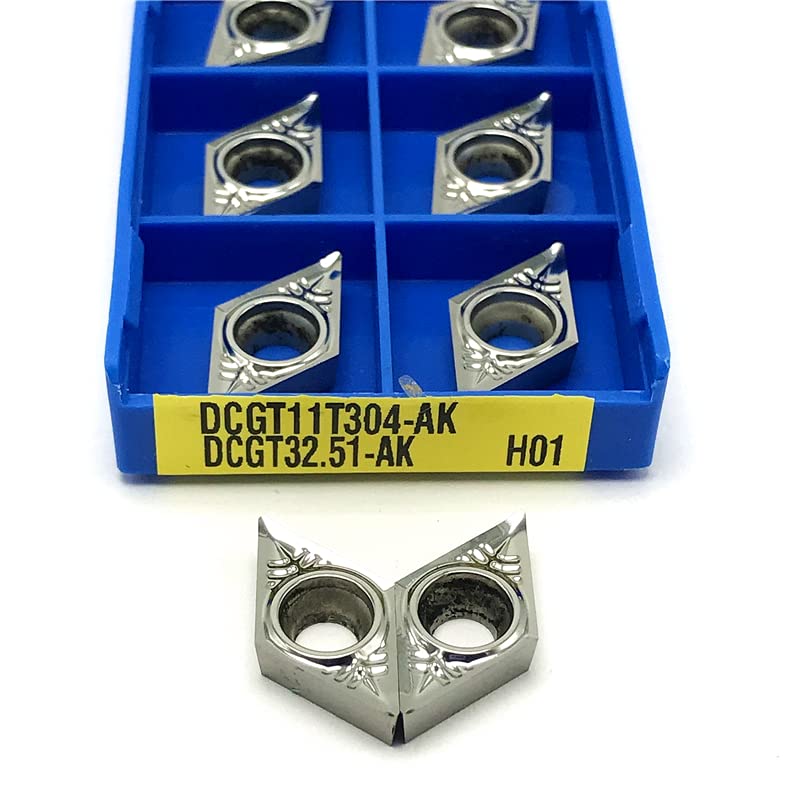 Punta para Torno DCGT11T302 AK H01 Carburo Tungsteno miniatura 4