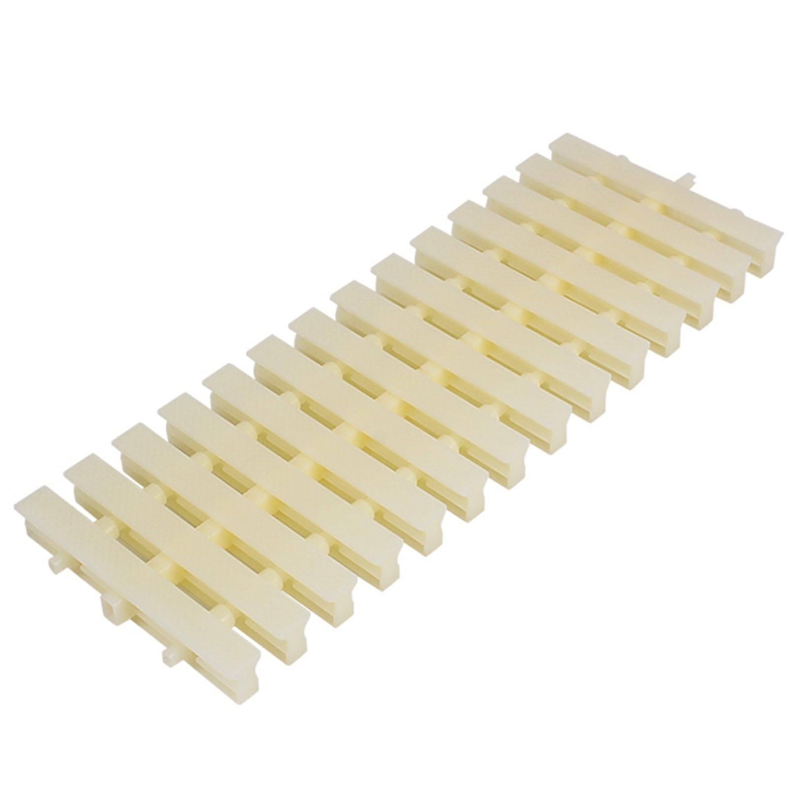 Grille de piscine flexible anti-UV avec siphon de sol à trois trous 15x100cm