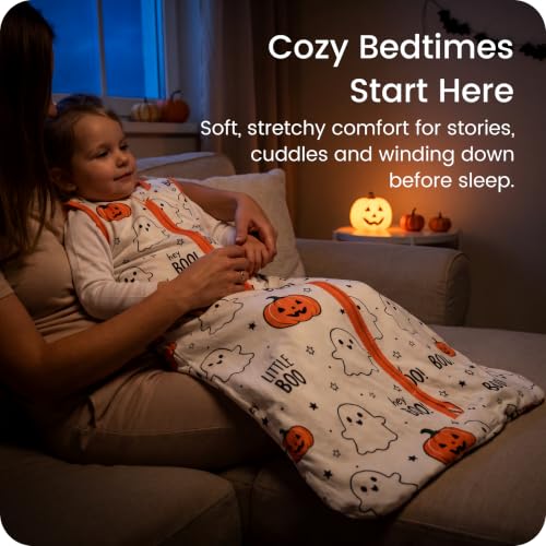 Image of Toddler Sleep Sacks 2T-3T-4T, 0.5 TOG Light Summer Wearable Blankets, Extra Long XL Sleeping Bags, 2 Pack