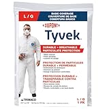 Trimaco 14122 Large No Elastic Tyvek Coveralls