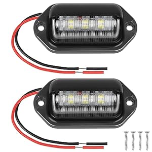 URAQT U4 LED-Kennzeichenbeleuchtung 2er-Set