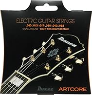 Set of strings designed for use with Art core hollow body electric guitars Will sound great on jazz and deep bodied guitars from all manufacturers Features hybrid light top and heavy bottom string gauges Gauges: 010 / .013 / .017 / .030 / .042 / .052...