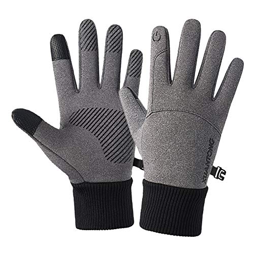 Serenable Luvas de Inverno à Prova de Vento para Clima Frio à Prova de Vento E Tela de Toque Térmica
