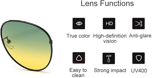 Miniatura 3 de Gafas de visión nocturna polarizadas Rungear UV400 HD para hombres de conducción gafas de seguridad