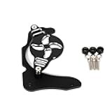 Chain Guard Cover Compatible with Suzuki DR650 DR650S DR650SE 1996-2024 3D Engrave CNC Front Sprocket Guard Cover Protective Shell (Black)
