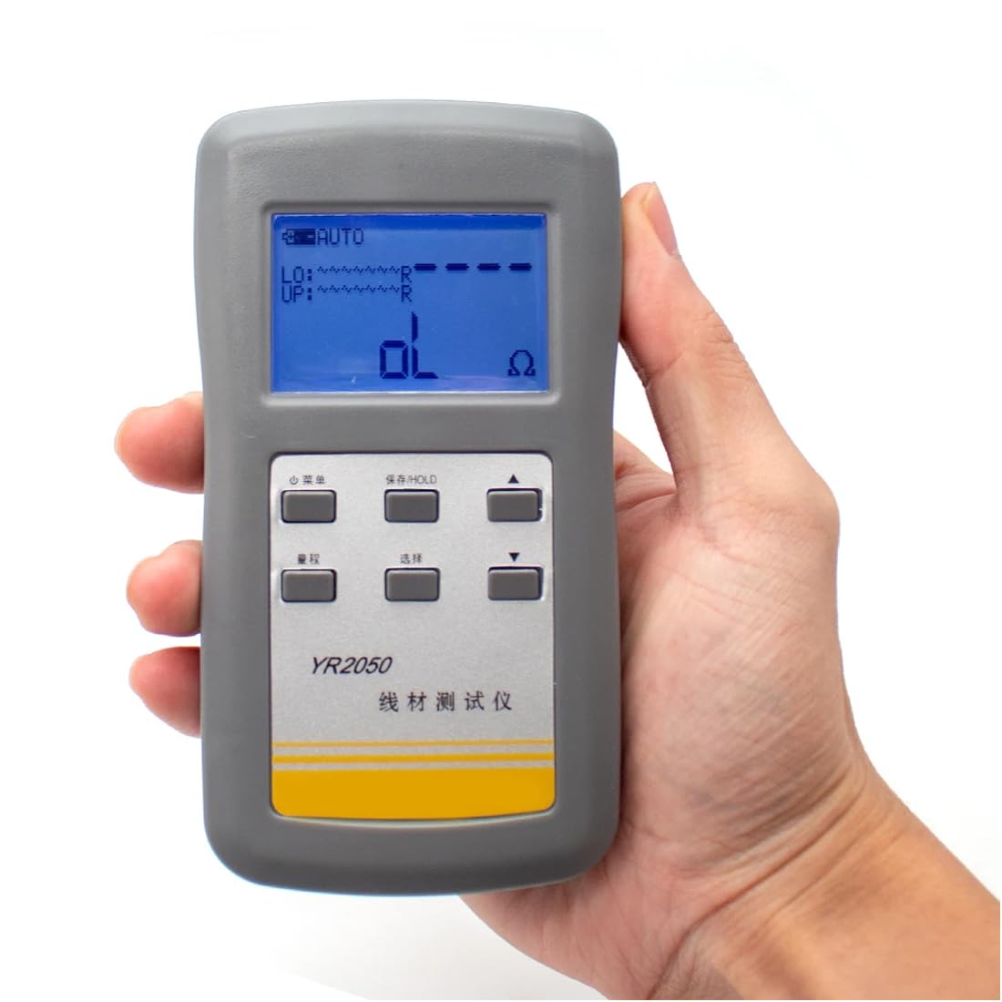 Toplionace YR2050 Milliohmmètre Haute Précision, Testeur de Micro-Résistance 4 Fils