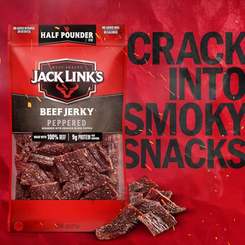 Jack Link's Peppered Beef Jerky Half Pounder - 8 oz - image 4