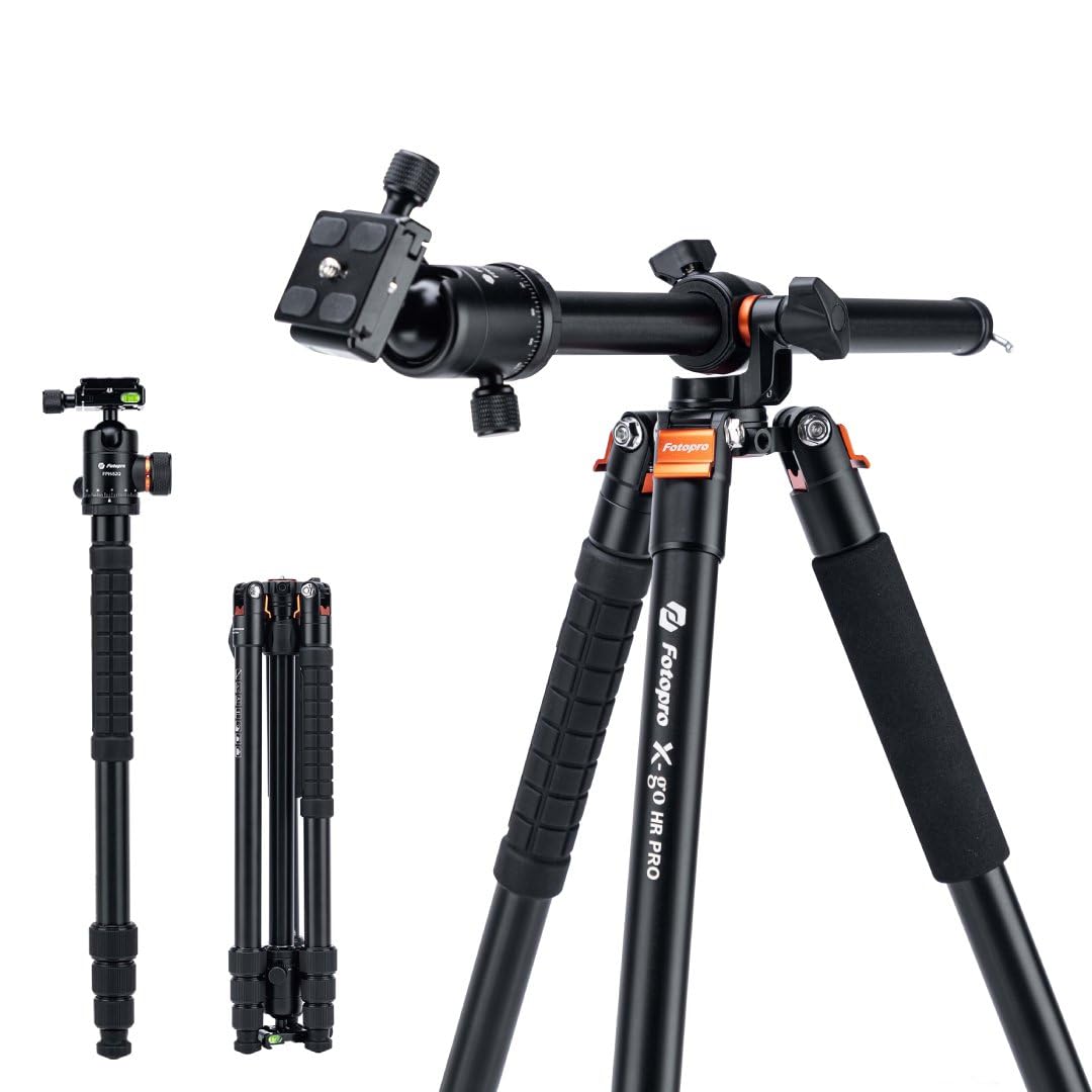 Amazon.com : Fotopro 68 inch Camera 360 Horizontal Tripod Monopod