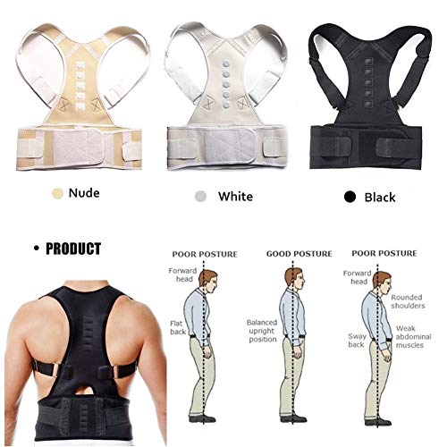 Correction de posture réglable ceinture dos épaule corset de correction colonne lombaire