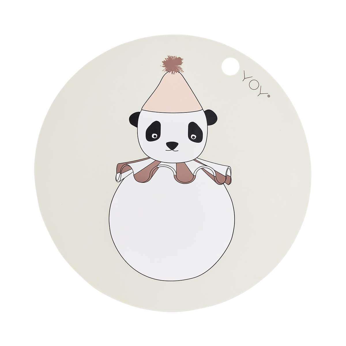 OYOY M107495 set de table Rond Beige, Noir, Marron, Blanc 1 pièce(s)