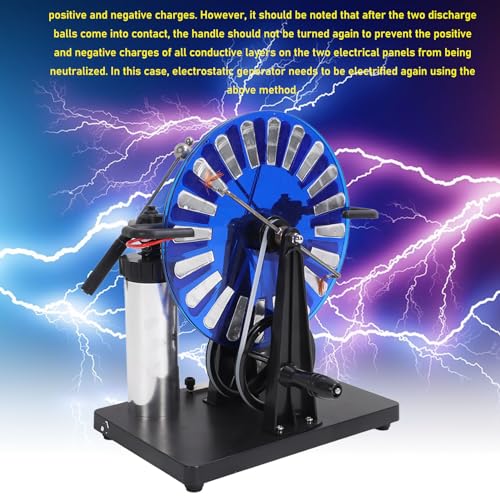 Machine de Wimshurst Pyhodi pour expériences de physique en classe