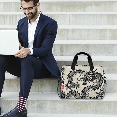 Funda maletín para laptop 15.6" con cierre y correa miniatura 3