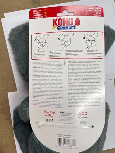 Kong - Kong Komfort Kiddos Jumbo-Elefant XL 33 x 33 x 19 cm
