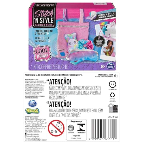 Maquininha De Costura Estudio De Moda Fashion Refil