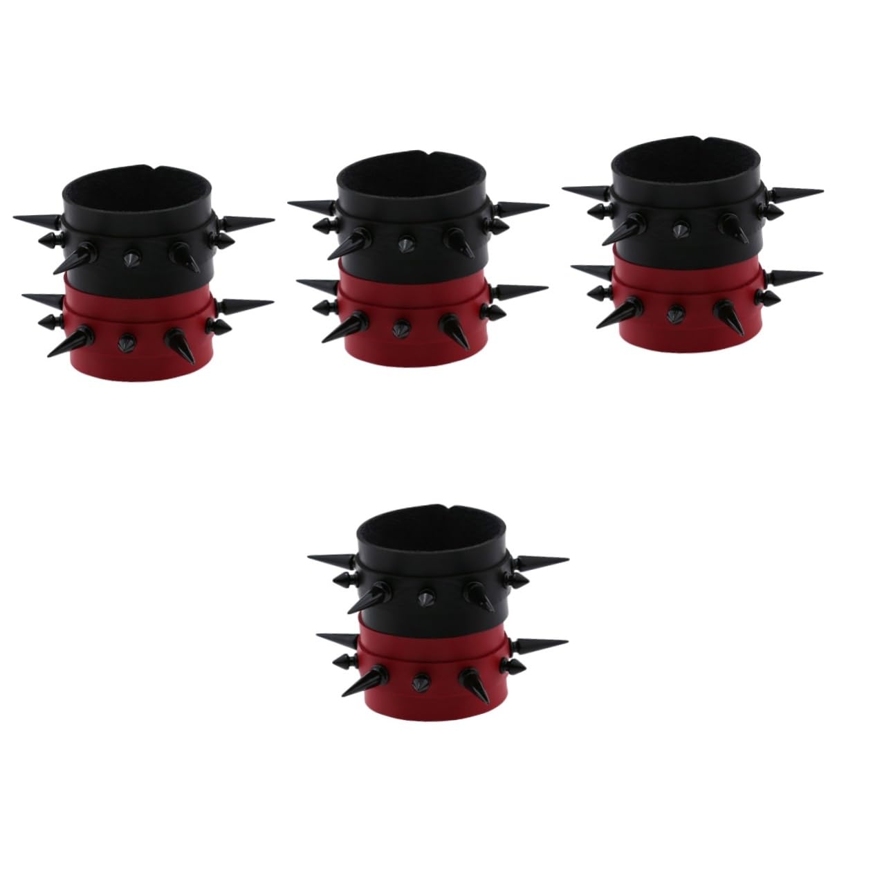 GALPADA 8 Pièces Bracelets Pour Hommes Bracelet Pour Hommes s Goth De Style Punk Punk Réglable Vêtements Grunge À Pointes En Cuir Pu s À Pointes