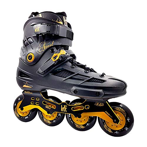 KRF The New Urban Concept KRF Patin Angel 4x80NEW Frame Negro/Oro, Adultos Unisex, 43