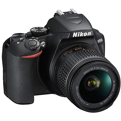 Nikon D3500 24.2Mp Dslr Camera With Af-P Dx Nikkor 18-55Mm F/3.5-5.6G Vr Lens (1590B) – (Renewed) #TOP4