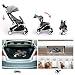 Silla de paseo Babythrone Compacta y Ligera Cochecito de Portátil Plegable 0-4...