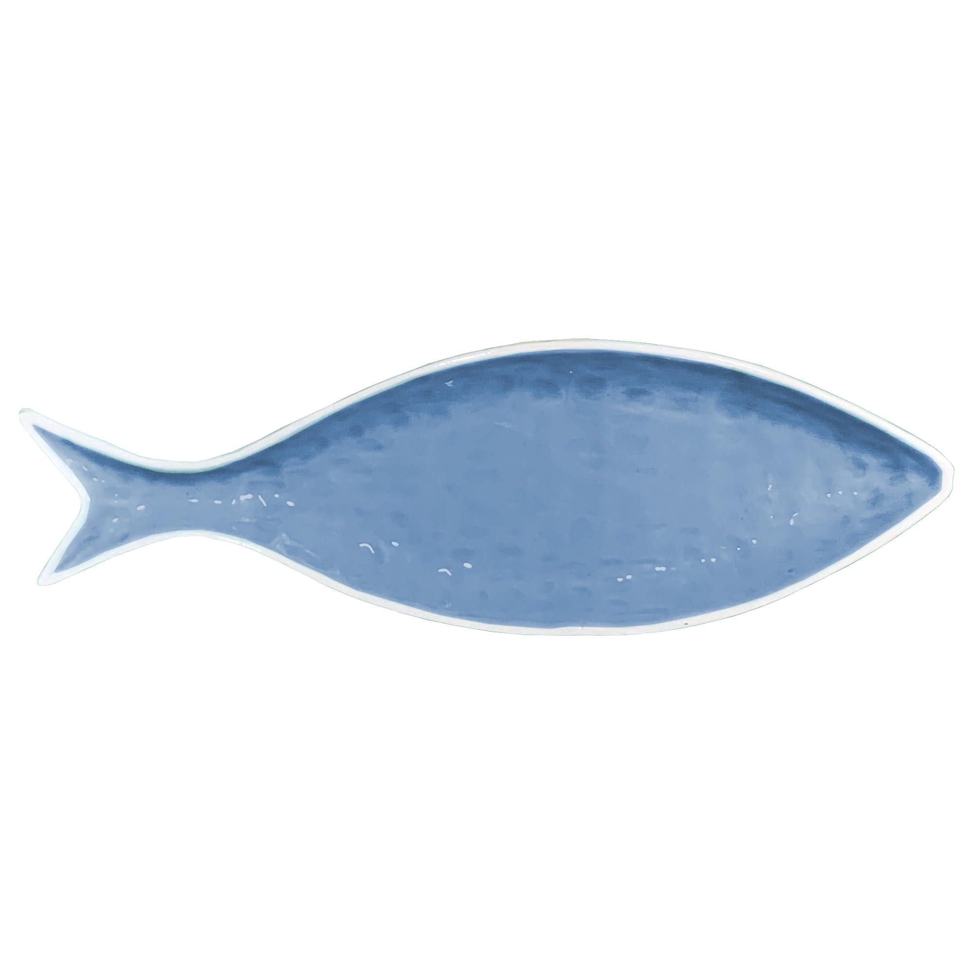 MERCURY SRL PIATTINO PESCE IN CERAMICA CM.21X7,5X2,5h ASS.