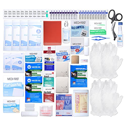 Restaurant First Aid Kit with ANSI 2015 Requirements