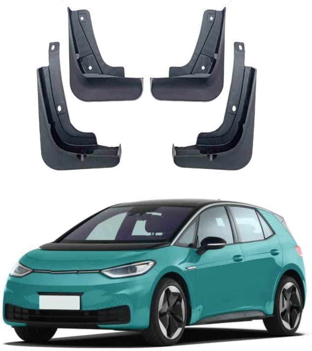 Guardabarros coche VW ID3 perfectos para mantener limpia tu carrocería bajo la lluvia