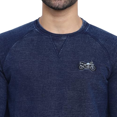 Image of Royal Enfield Himalyan Sweatshirt Dark Indigo