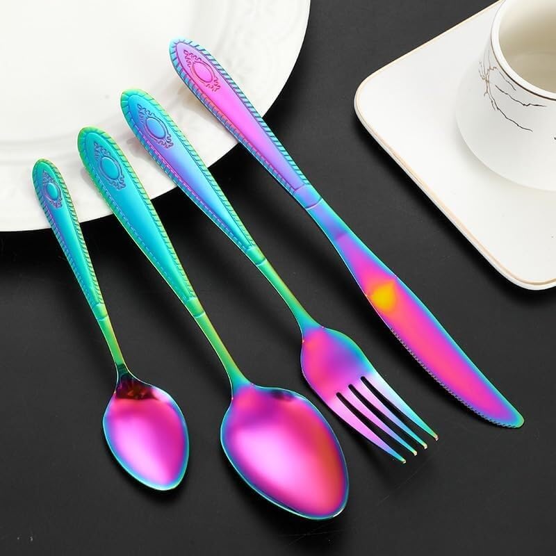 Set Cuchillos Mesa 1 Piezas Acero Inox Base miniatura 6