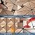 Vamos Tile Peel and Stick Backsplash Tile with Gloves - Metal Tile Stick on Backsplash for Kitchen and Bathroom Rosegold Windmill Puzzle Glass Mixed Self Adhesive Mosaic Tiles(12"x12"x10 Sheets)