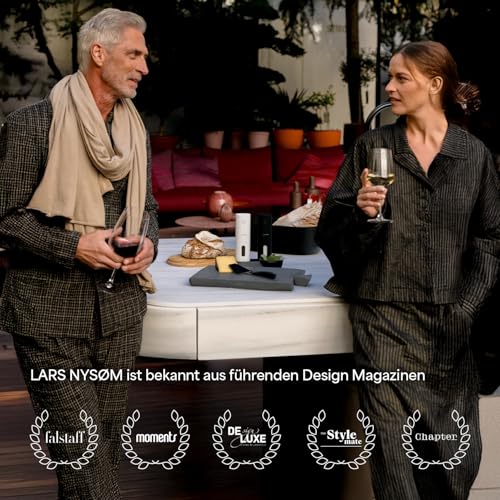 LARS NYSØM Käsehobel I Manueller Käseschneider I Käsehobel aus Edelstahl (Stainless Steel)