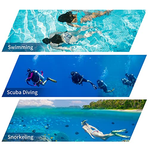 Swimstars Snorkel Set, Anti-Fog Diving Mask, Comfortable Adult Scuba Mask With Tempered Glass, Men's And Women's Snorkeling Gear #TOP4