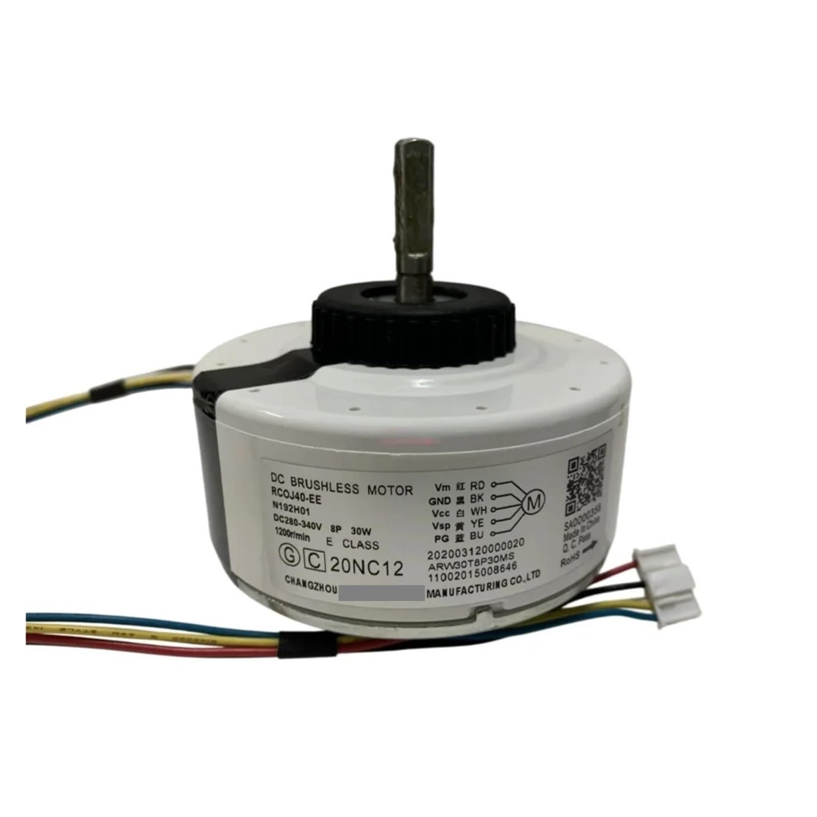 CHFOUGNE RCOJ40-EE 30W Indoor Unit DC Fan Motor For Air Conditioner