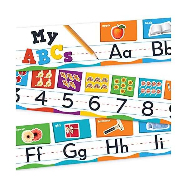 20 Klassenzimmer-Lernposter für Vorschüler, Kleinkinder, Kindergarten, Elementar, 40,6 x 27,9 cm, 20 Stück – Lernposter für Kleinkinder, Wand, Vorschule, Kindergarten, Kinderzimmer, Dekoration