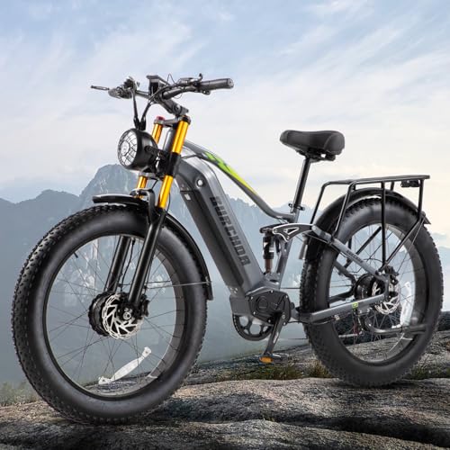 Dual Motor Electric Bike for Adults AWD 5000W/3000W/1500W Peak 40MPH/30MPH image 7