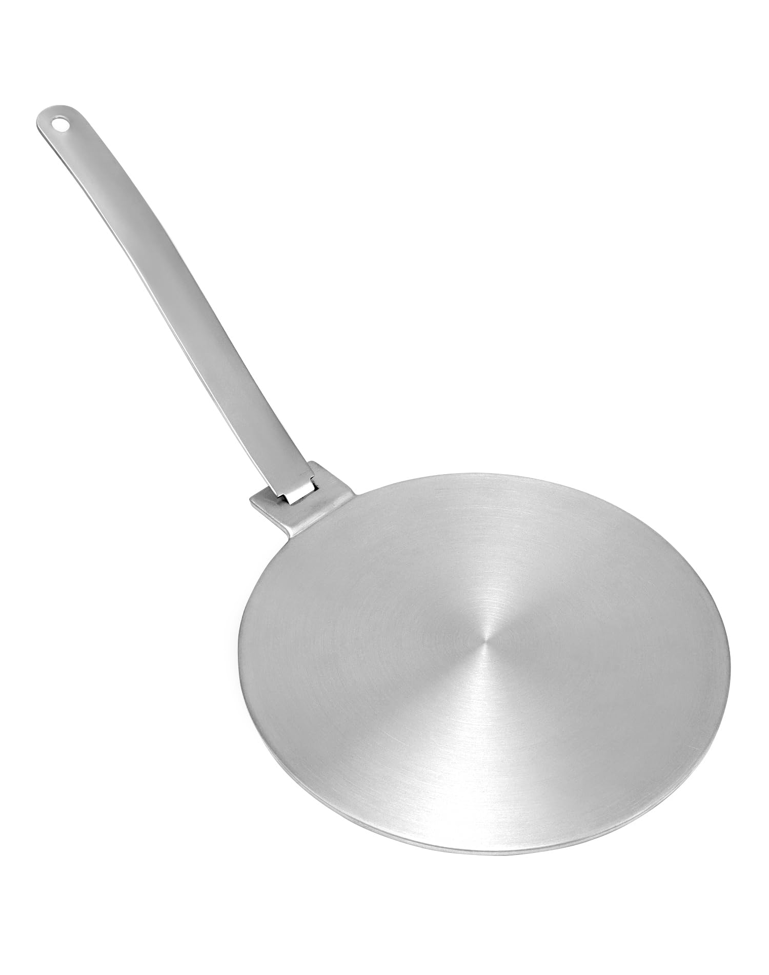 QWORK® Induction Plate Heat Diffuser Ring Plate Stainless Steel 20CM for Induction Hob Gas Stove