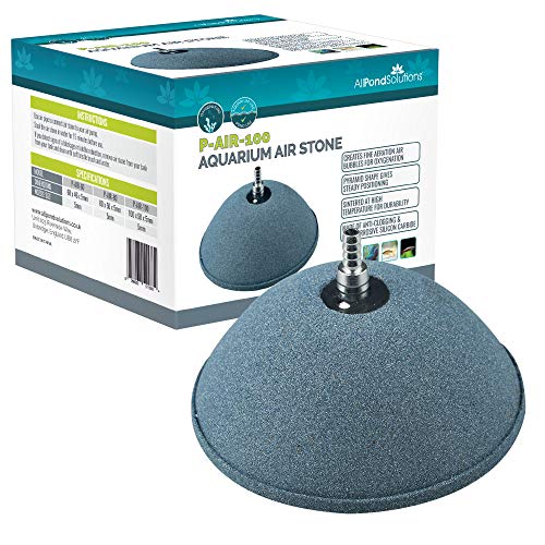 allpondsolutions Ceramic Pyramid Air Stone Diffuser For Aquarium Fish Tank or Pond Use - 3 Sizes -...