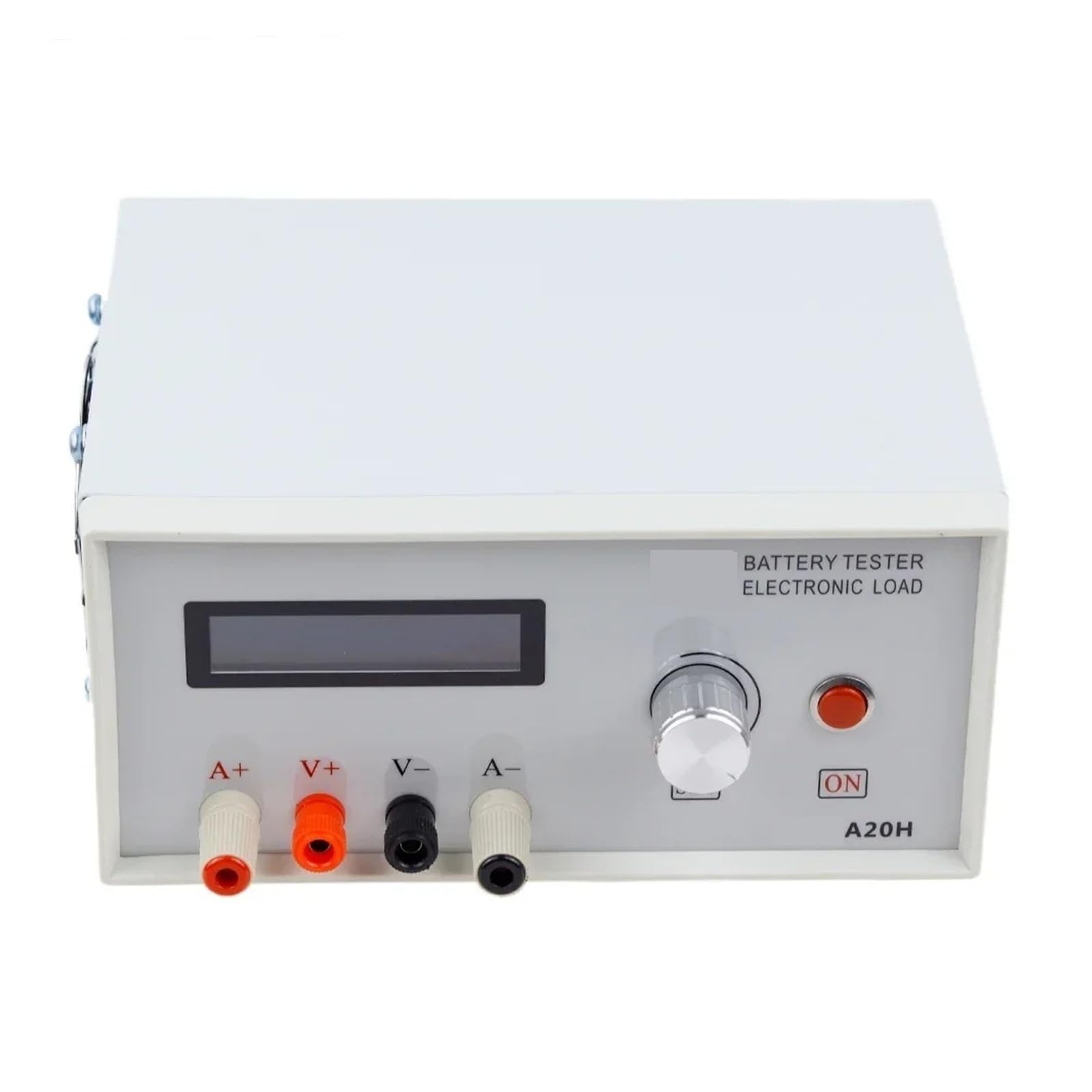 A20H Battery Capacity Tester, Electronic Load Battery Discharge Power Supply Tester 30V 20A 200W Multiple Uses