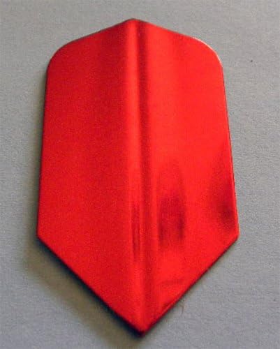 25 Sets #3561 AmeriThon Red Metallic Dart Flights