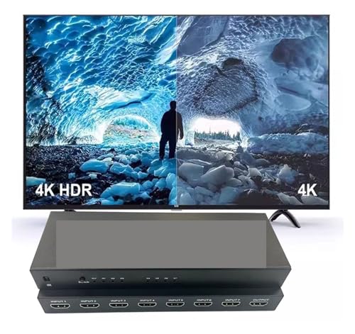 Convertidor de vídeo HDMI 4K con selector 4x1 para conectar PC y consolas a tu HDTV 5