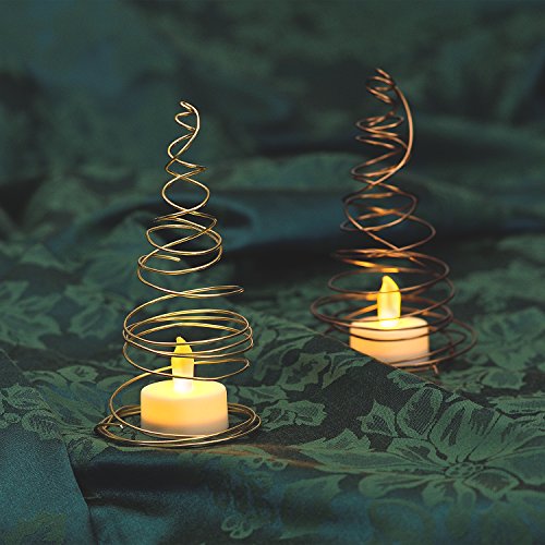 Inglow By Sterno Home Flameless Tea Light Candle, 25 Hours Of Run Time, Battery Operated, 2-Pack, White #TOP4