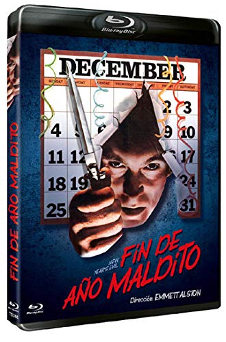 Fin de Año Maldito New Year's Evil Blu-Ray película terror slasher ochentero cine culto descatalogado