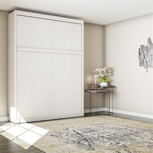 Signature Sleep Easy-Lift Queen Murphy Wall Bed In Ivory Oak #TOP6