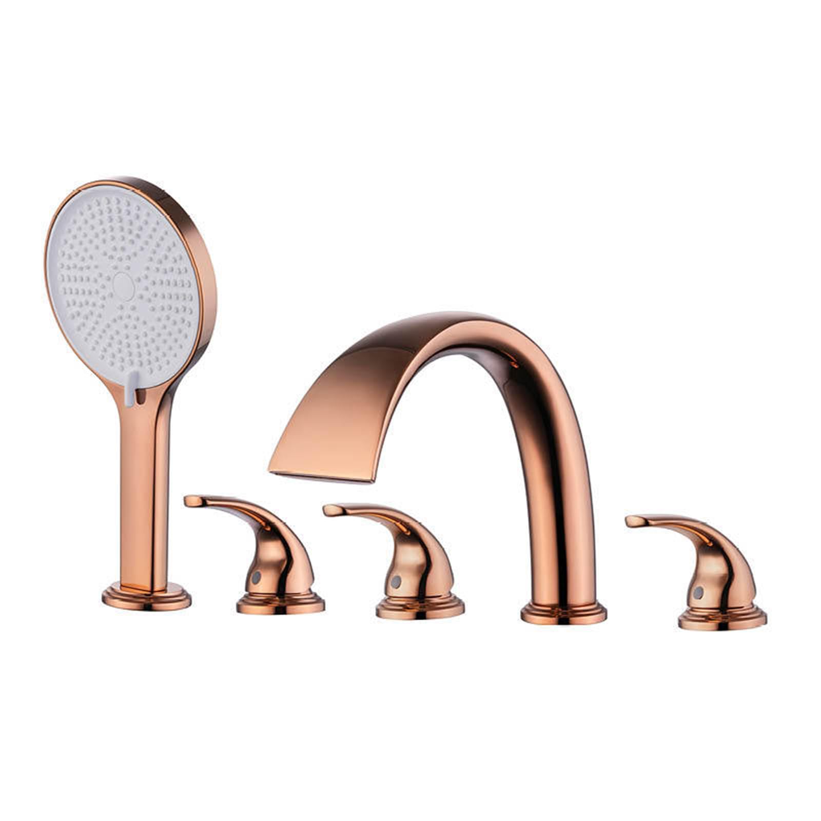 Robinet de baignoire cascade double sortie LWX résolvant le manque de place