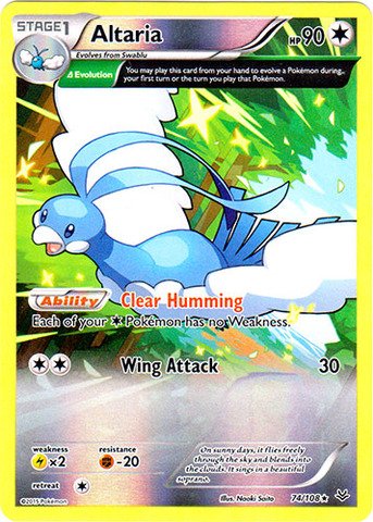 Amazon.co.jp: Pokemon - Altaria (74/108) - XY Roaring Skies