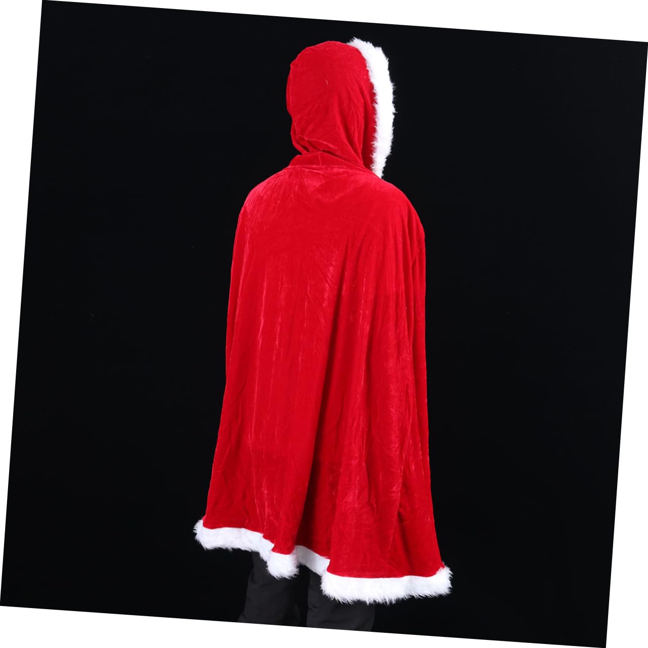 LIFKOME 2 Piezas Manto De Navidad De Navidad Capa Con Disfraz De Disfraz De Señora Santa Claus Con Mantos Navideños Decoración Capa De Cosplay